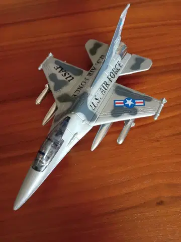 F-16 U.S. AIR FORCE 약 1/72 다이캐스트 비행기 피규어