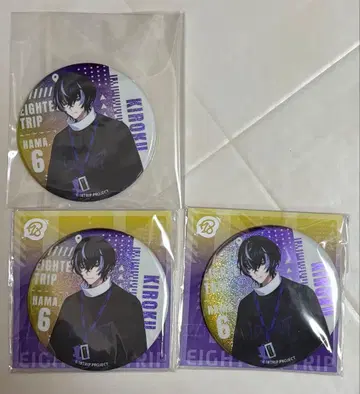 BIG 홀로그램 캔뱃지 키나가와 키로쿠