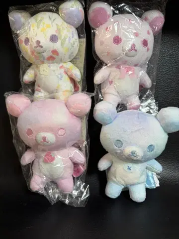 코리락쿠마 1+5 Colors 봉제 인형 4개