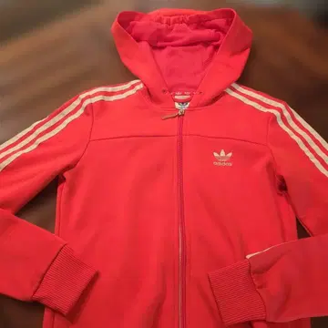 adidas 후드 부착 저지 레드 10