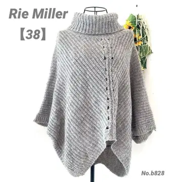 리에밀러 Rie Miller 판초 스웨터 38/M 울 알파카