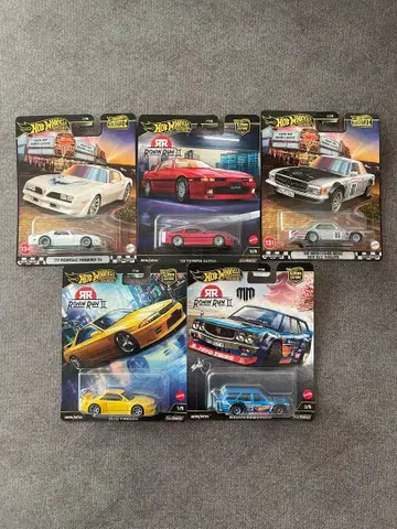 미사용 미개봉 새상품 핫휠 5대 세트 미니카