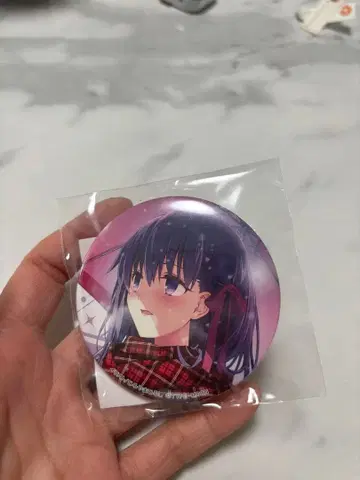 프리즈마 이리야 드라이 75mm 캔뱃지 마토 사쿠라