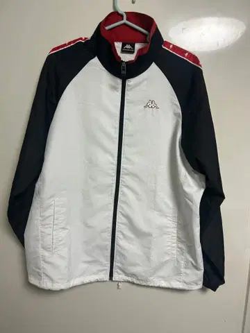 90s 카파 저지 트랙 자켓 자수 로고 테이프 로고 네이비 M