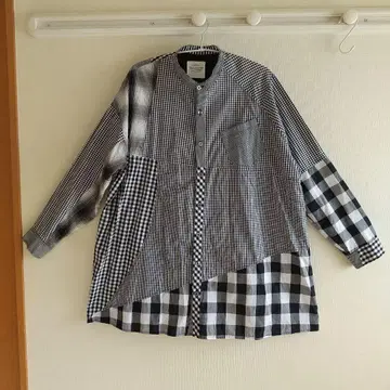 TORTO TO BEAMS BOY 패치워크 긴팔 셔츠