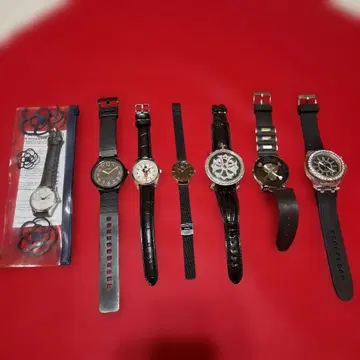 [ 정크제품 ] 아날로그 시계 7세트 [ 최종 가격 인하 ]