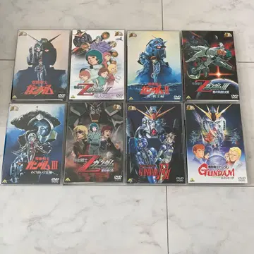기동전사 건담 DVD 컬렉션 8권 세트 새상품급