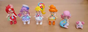 트로피컬 루즈 프리큐어 피규어 6개 썸머 코랄 외 약 7cm