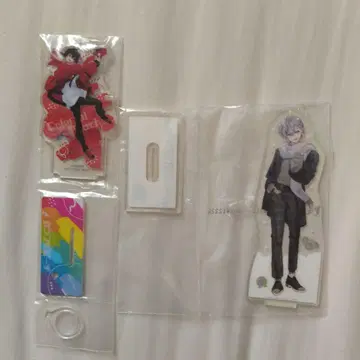 제일복권 아크릴 스탠드 세트 2점 컬러풀 피치