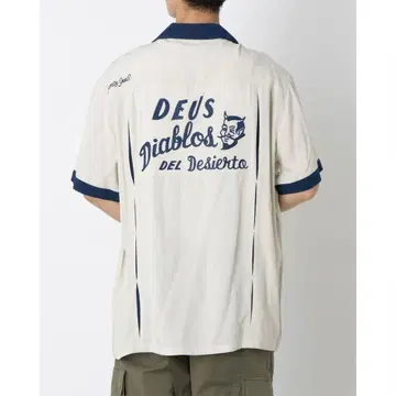 DEUS 반팔 셔츠 볼링 셔츠