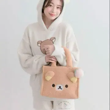 리락쿠마 보아 토트백 OLIVE des OLIVE