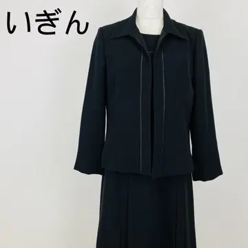 새상품급 도쿄 이긴 원피스 셋업 실크 혼방 9호 0143-A