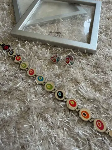 swatch 팔찌&귀걸이