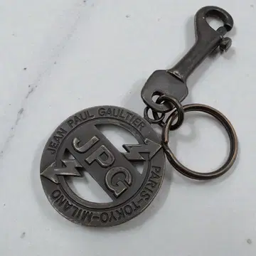 Jean Paul Gaultier 키링 JPG 로고 블랙