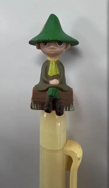 스나프킨 샤프 펜 다리 위 무민 MOOMIN 초레어 샤프