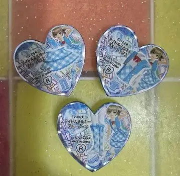 프리티 리듬 프리즘 스톤 아이돌 밀키 블루 3세트 사용품