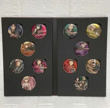 진격의 거인 유니버설 스튜디오 재팬 캔뱃지 컬렉션 컴플리트