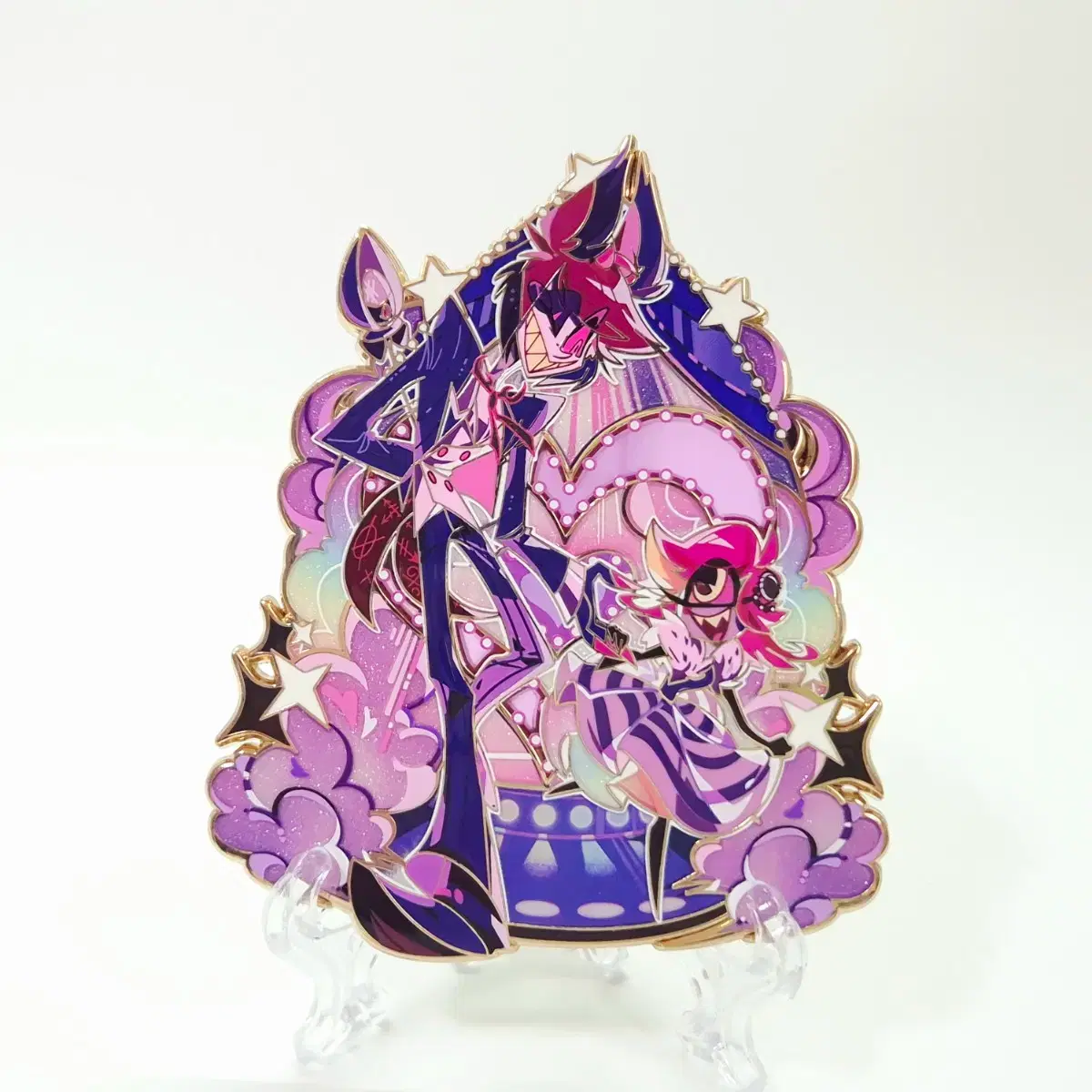 Hazbin Hotel Pride 2025 acrylic stand Alastor Niffty | Bunjang Global