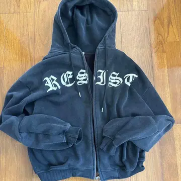 플락투르 페이드 지퍼 후드티