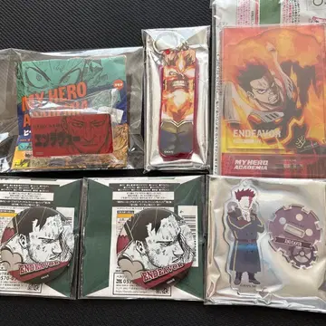 [미사용 미개봉] 나의 히어로 아카데미아 엔데버 굿즈 6종 세트