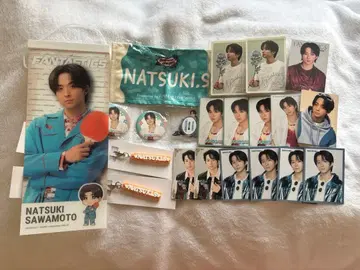사와모토 나츠키 포토 카드 아크릴 스탠드 세트 묶음 판매 팬타