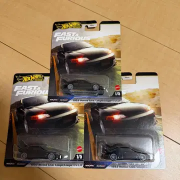 핫휠 시빅 쿠페 ej1 3대
