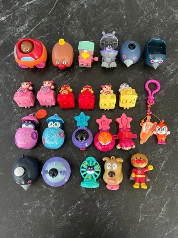 호빵맨 가챠가챠 묶음 판매 23점