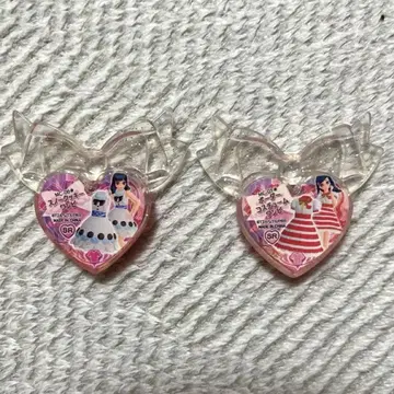 프리티 리듬 프리즘 스톤 깃털 포함 2개