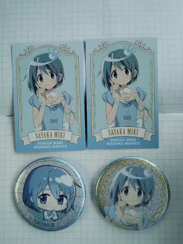 미키 사야카 로손 발푸르기스의 밤 사진풍 캔뱃지 마도카 마기카