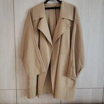 PLAIN PEOPLE 베이지 트렌치코트 드라이클리닝 완료