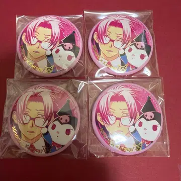 도키메모 GS 나나츠모리 미노루 쿠로미 캔뱃지 산리오