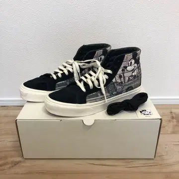 미키마우스 x 반스 볼트 스케이트 하이 '미스터 카툰'