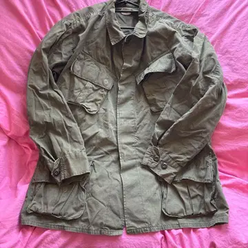 [ 1970년제 ] 미군 실물 정글 퍼티그 자켓 4th M-R