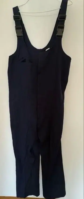 [ 실물 ] 프랑스군 해군 데크 팬츠 오버롤 네이비 밀리터리