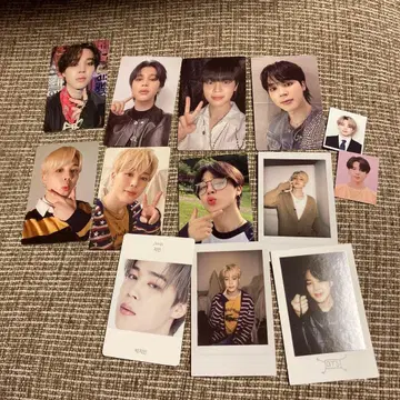 BTS 지민 JIMIN 트레이딩 카드 묶음 판매