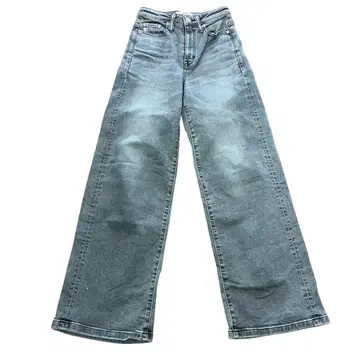 썸씽 x 리사 와이드 데님 팬츠 S 일본제