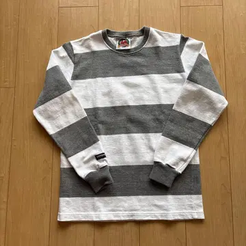 BARBARIAN RUGBY WEAR 굵은 보더 긴팔 T셔츠