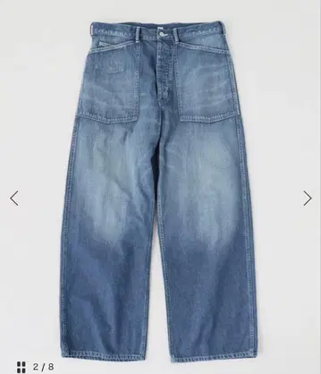 ETS.MATERIAUX (마테리오) 데님 US ARMY 트라우저