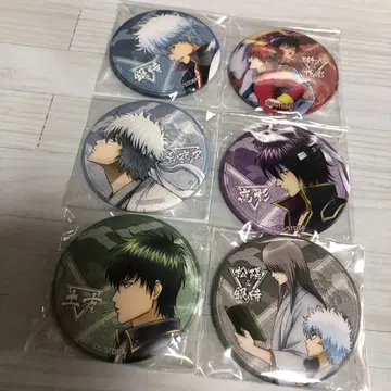 은혼 와지풍 캐릭터 배지 컬렉션 캔뱃지 사카타 긴토키 백야차 유소 긴토키