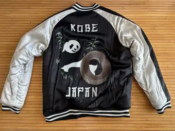 KOBE 팬더 자수 스카잔 휴스턴 리버서블