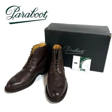 [컨디션 최상] Paraboot 가죽 부츠 7사이즈 박스 포함 프랑스제