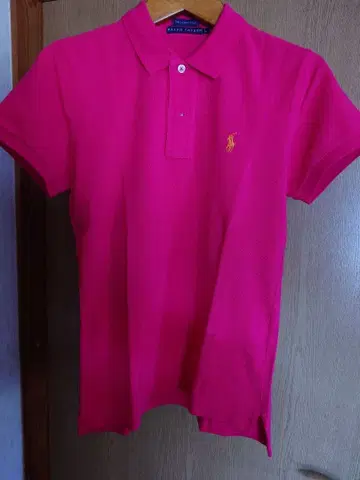 폴로 랄프 로렌 핑크 피케 셔츠 반팔