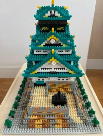 나노블록 오사카성 디럭스 에디션