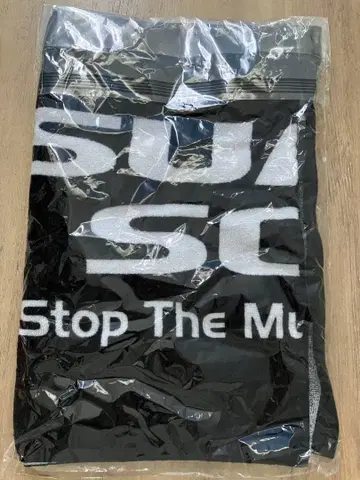 [ 미개봉 한정품 ] SUMMER SONIC 머플러 타월 블랙