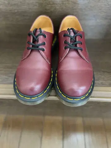 닥터마틴 스테디셀러 3홀 신발 1461 체리 레드