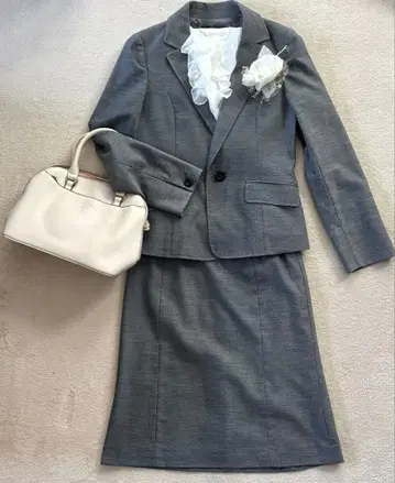 에니 스위스 셋업 세레모니 수트 M 사이즈 그레이 포멀