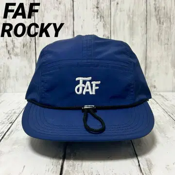 FAF ROCKY 플로키 나일론 제트캡 네이비 컬러