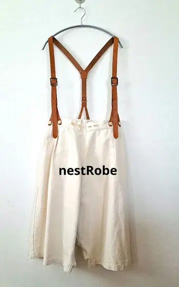 [ nest Robe ] 서스펜더 달린 사루엘 팬츠