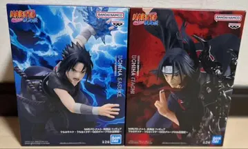 [ NARUTO ] GIGO 한정판 사스케 이타치 피규어 2체 세트