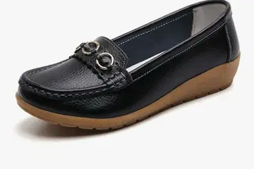 여성용 로퍼 클래식 가죽 23.5cm